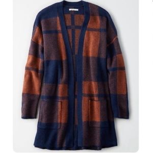 NTW American Eagle Rust Navy Duster